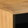 vidaXL Szafka RTV Brązowa 80x33x46 cm Drewno lite Mango