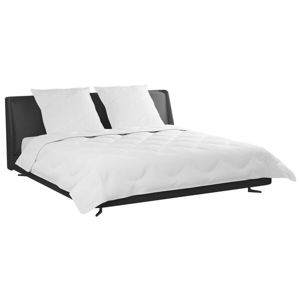 vidaXL Kołdra z poduszką 3 pcs Biały Mikrofibra