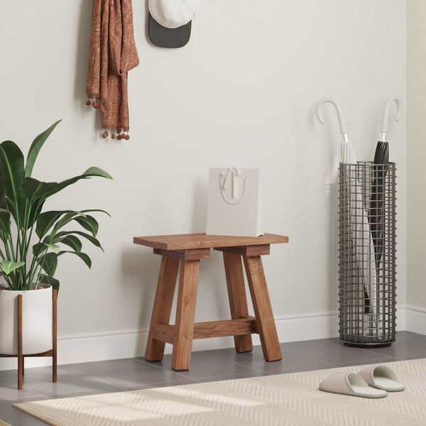 vidaXL ławka Naturalny 50 x 26 x 45 cm Drewno mahoniowe