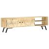 vidaXL Szafka pod TV, 140x30x40 cm, lite drewno mango