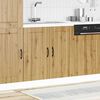 vidaXL Szafka pod zlewozmywak &bdquo;Lucca&rdquo; Dąb rzemieślniczy Drewno klejone