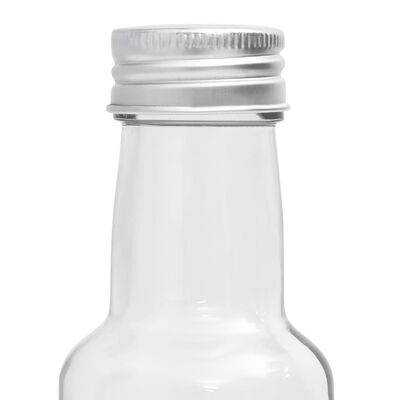 vidaXL Małe, szklane butelki z zakrętkami, 260 ml, 10 szt.