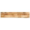 vidaXL Blat stołu, 180x40x3,8 cm, naturalna krawędź, drewno mango