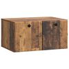 vidaXL Szafka RTV montowana na ścianie 59,5 x 41 x 30 cm Stare drewno
