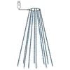 vidaXL Siatka lampek choinkowych, 400 niebieskich diod LED, 400 cm