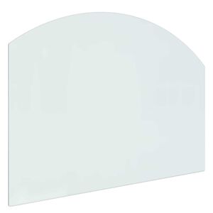 vidaXL Szklana płyta kominkowa przezroczysty 80 x 60 cm Szkło