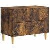vidaXL Stolik nocny Dąb wędzony 62 x 34,5 x 48 cm Drewno inżynieryjne