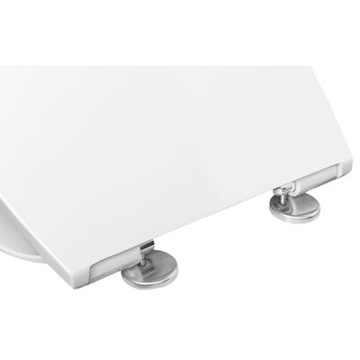 CORNAT Deska WC z cichym domykiem PREMIUM 5, tworzywo duroplast, biała