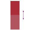 vidaXL Roleta zaciemniająca Red 45x150 cm Szerokość tkaniny 40,7 cm