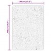 vidaXL Dywan HUARTE z kr&oacute;tkim włosiem, piaskowy, 140x200 cm