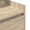 vidaXL Szafki nocne z 2 szufladami 2 szt. Dąb Sonoma 38x34x80 cm
