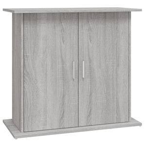vidaXL Szafka pod akwarium, szary dąb sonoma, 81x36x73 cm