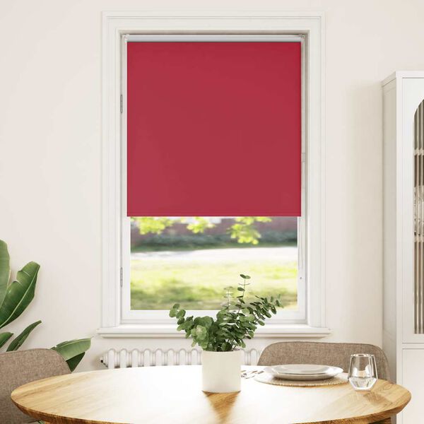 vidaXL Roleta zaciemniająca Red 75x150 cm Szerokość tkaniny 70,7 cm