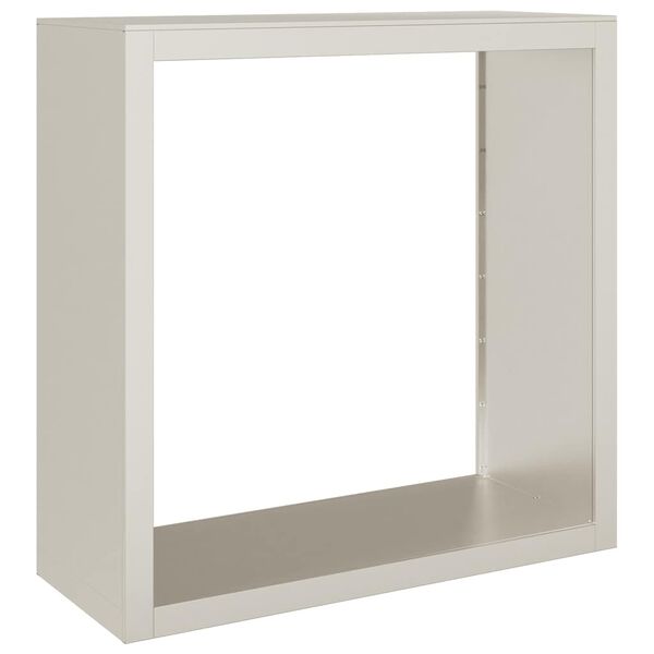 vidaXL Stojak na drewno opałowe 100x40x100 cm Stal kortenowska