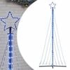 vidaXL Choinka LED 447 diod LED Niebieski 250 cm