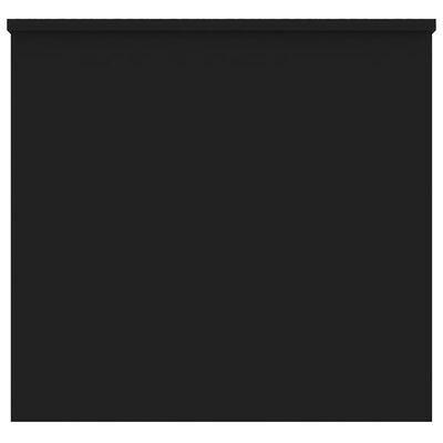 vidaXL Stolik kawowy, czarny, 102x55,5x52,5 cm