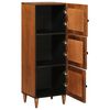 vidaXL Highboard orzech włoski 40 x 33 x 110 cm Drewno z mango