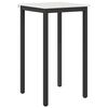 vidaXL St&oacute;ł barowy Biały 60 x 60 x 105 cm Lite drewno sosnowe