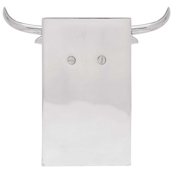 vidaXL Podp&oacute;rki do książek 2 pcs Srebrny 21,5 x 15,5 x 20 cm Aluminium