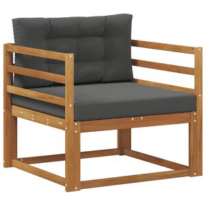 vidaXL Środkowa sofa ogrodowa naturalny