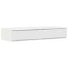 vidaXL Szuflady do ł&oacute;żka Biały 90 x 36,5 x 16,5 cm Drewno inżynieryjne