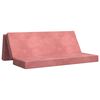 vidaXL Składana Sofa Ł&oacute;żko 180 x 67 x 45 cm r&oacute;żowy