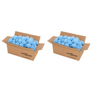 vidaXL Antybakteryjne kulki filtracyjne do basenu, niebieskie, 1400 g