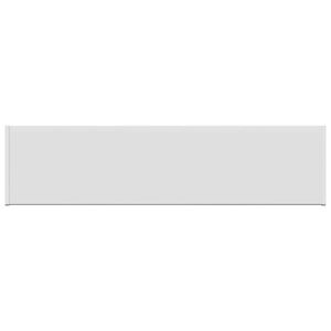 vidaXL Parapet okienny Biały 60 x 20 x 4,5 cm PVC