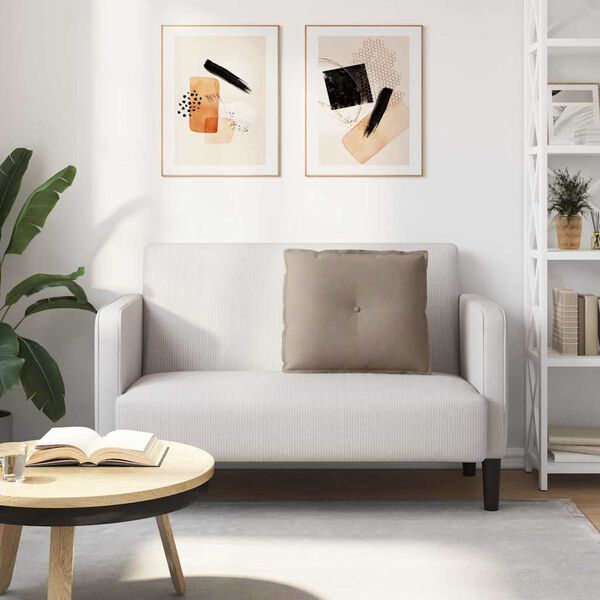 vidaXL Poduszka na plecy Ciemnoszary 60 x 50 cm Tkanina mikrofibrowa