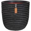 Capi Owalna donica Nature Row, 43 x 41 cm, antracytowa, PKRWZ933