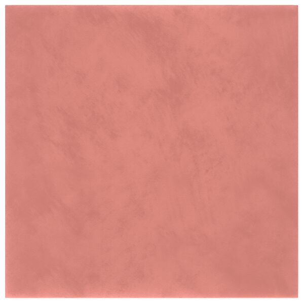 vidaXL Wejściowy zagł&oacute;wek 12 pcs R&oacute;żowy 30 x 30 cm Aksamit