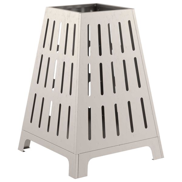 vidaXL Kominek Brązowy 50 x 50 x 70 cm stal kortenowska