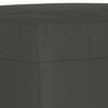 vidaXL Ławka, ciemnoszara, 100x35x41 cm, obity mikrofibrą
