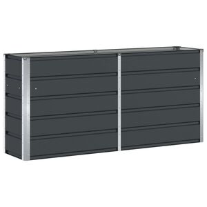 vidaXL Donica Antracyt 160 x 40 x 75 cm Stal