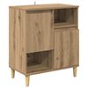 vidaXL Bufet dąb artisan 35 x 60 x 70 cm Drewno inżynieryjne