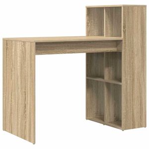 vidaXL Biurko Dąb Sonoma Drewno inżynieryjne 108 x 55 x 103.5 cm