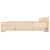 vidaXL Rama łóżka z szufladami, 120x200 cm