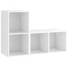 vidaXL Szafki TV, 2 szt., białe, 72x35x36,5 cm, płyta wi&oacute;rowa