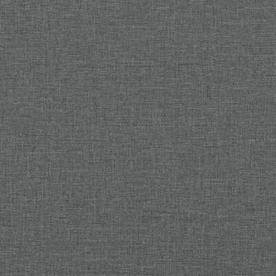 vidaXL Sofa rozsuwana, ciemnoszara, 90x190 cm, tkanina