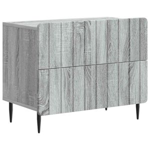 vidaXL Szafka Nocna z szufladą Szary Sonoma 62 x 34,5 x 49,5 cm