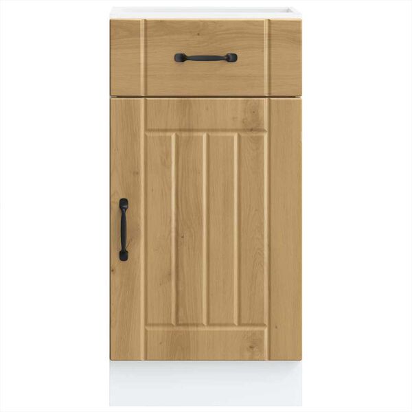 vidaXL Szafka kuchenna dolna &bdquo;Lucca&rdquo; Dąb rzemieślniczy Drewno klejone