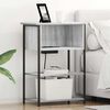 vidaXL Szafka Nocna Szary Sonoma 55 x 31 x 76 cm
