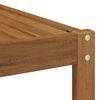 vidaXL Ławka Stołowa Naturalny 43 x 43 x 37 cm Lite Drewno Akacji