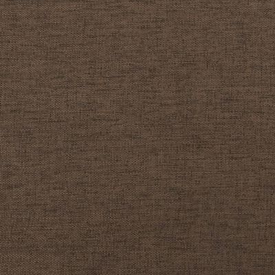 vidaXL Podnóżek, brązowy, 78x56x32 cm, tapicerowany tkaniną