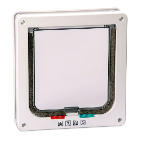 Karlie Zamykane drzwiczki dla kota Porta, 4 ustawienia, 19,2x5x20 cm