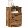vidaXL Szafka nocna, stare drewno, 40x36x65cm, materiał drewnopochodny