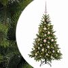 vidaXL Sztuczna choinka z bombką 150 cm 150 LED Ciepła biel
