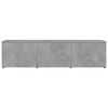 vidaXL Szafka pod TV, szarość betonu, 120x34x30 cm