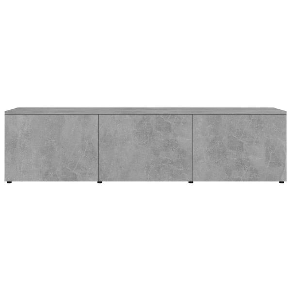 vidaXL Szafka pod TV, szarość betonu, 120x34x30 cm