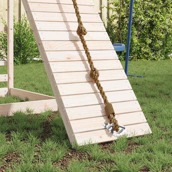 vidaXL Lina wspinaczkowa Brązowy 305 cm nylon